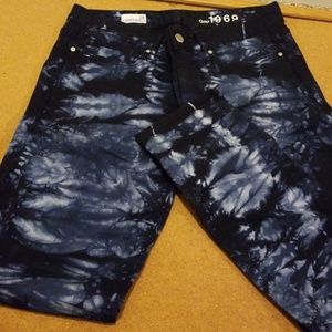 Gap Tie Died Always Skinny Jeans